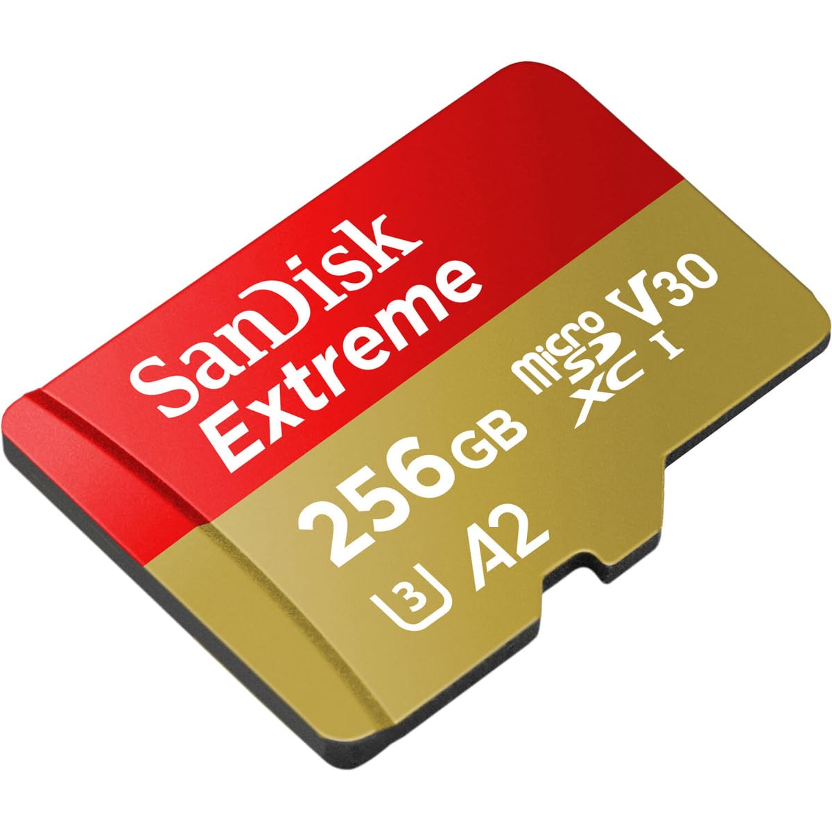 SANDISK 256GB Extreme microSD UHS-I Card - Up to 245MB/s Read Speed and 170MB/s Write Speed, 5.3K Video, 4K UHD Video, high-Performance for Action cams, Drones, Android Devices - SDSQXH9-256G-GZ6MA