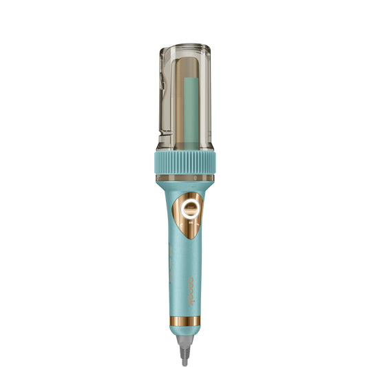 Conair CD1032C Curl Secret 1 ¼ inch Barrel Auto Hair Curler in Blue - 3 curl directions - Medium to Long Hair Lengths produces wavy, soft or blowout curls, All hair types, Dual Voltage for Travel 🍁 All In One Marketplace Canada