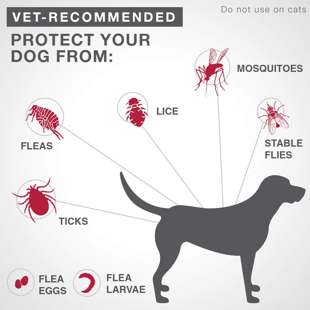 K9 Advantix II Flea and Tick Treatment for Small Dogs weighing less than 4.5 kg (less than 10 lbs.)-4 doses 🍁 All In One Marketplace Canada