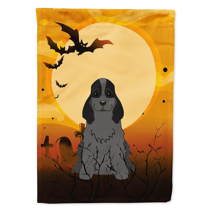 Caroline's Treasures BB4358CHF Halloween Cocker Spaniel Black Flag Canvas House Size, Large, Multicolor