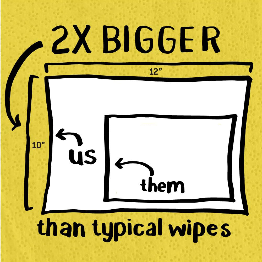 Tub O Towels TW90 Heavy-Duty 10" x 12" Size Multi-Surface Cleaning Wipes, 90 Count Per Canister 🍁 All In One Marketplace Canada