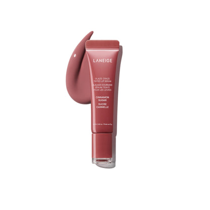 LANEIGE Glaze Craze Tinted Lip Serum, Cinnamon Sugar: Hydrating Lip Serum for Glossy, Nourished Lips with Plumping Polypeptides 🍁 All In One Marketplace Canada