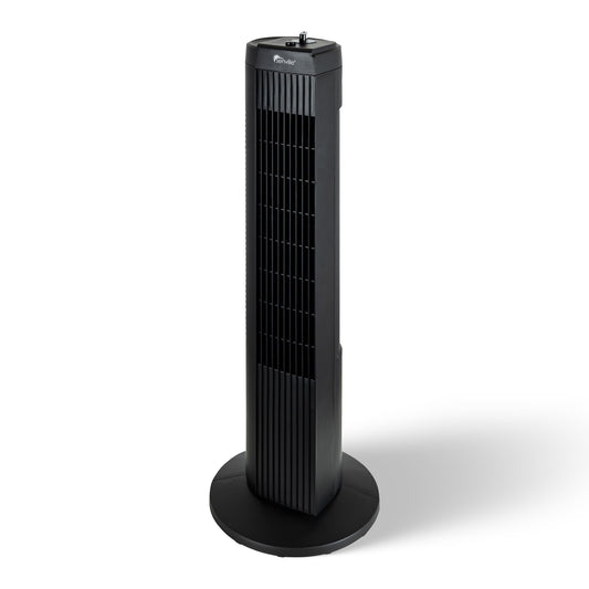 Senville 27" Standing Fan for Bedroom and Home with 60° Oscillation, 3 Speed, Compact Space-Saving Design, SENFZ10-19M 🍁 All In One Marketplace Canada