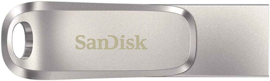 SanDisk 64GB Ultra Dual Drive Luxe USB Type-C - SDDDC4-064G-G46, Sliver 🍁 All In One Marketplace Canada