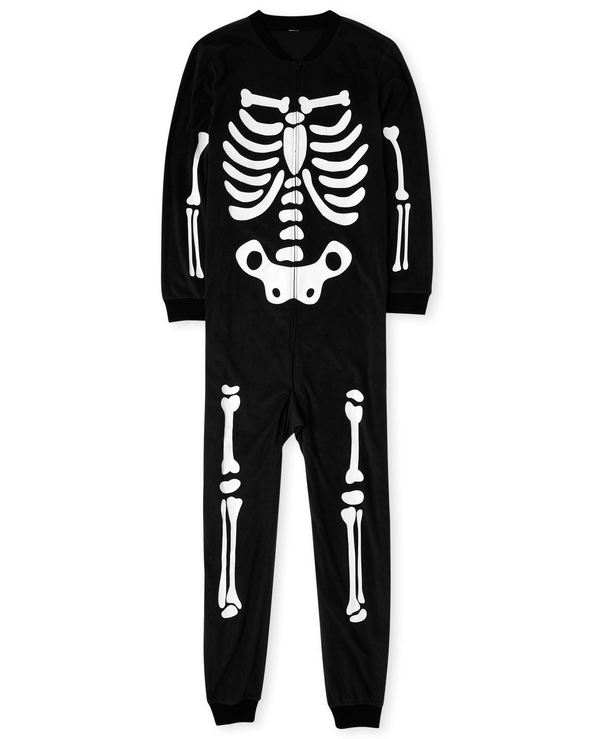 The Children's Place Baby Family Matching, Holiday Pajama Sets, Fleece, Halloween Skeleton, X-Large