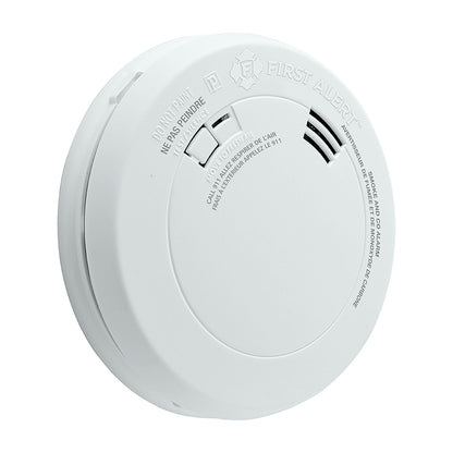 First Alert 10 Year Battery Smoke and Carbon Monoxide Alarm with Voice Alert, White, PRC710VA-6 🍁 All In One Marketplace Canada