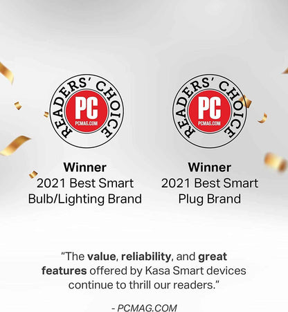Kasa Smart Outdoor Smart Plug by TP-Link (KP401) - Single Port Smart Home WiFi Outlet, IP64 Weather Resistance, Works with Alexa and Google Home, 2.4GHz WiFi Required, No Hub Required, Black 🍁 All In One Marketplace Canada