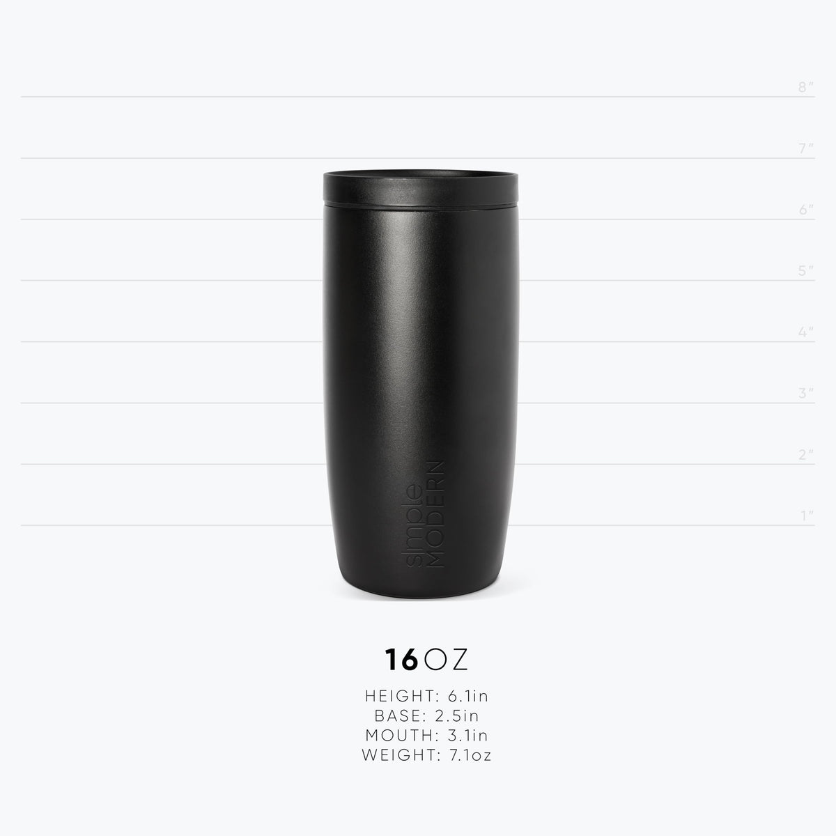 Simple Modern Halloween Travel Coffee Mug 360° Lid | 16oz | Skeletons