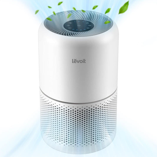 Levoit Air Purifiers Large Room Bedroom Home Up to 1073 ft², AHAM VERIFIDE, 4 Customized Replacement Filter Remove Allergies Pollen Dust Smoke Odor, Air Cleaner with Sleep Mode, Core 300-P White 🍁 All In One Marketplace Canada