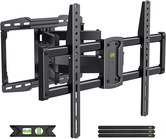 USX Mount UL Listed Full Motion TV Wall Mount for Most 37-86 inch TV, Swivel and Tilt Mount with Dual Articulating Arms Up to 132lbs, VESA 600x400mm, 16" Wood Studs, XML019 🍁 All In One Marketplace Canada