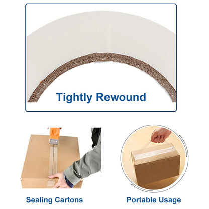 PERFECTAPE Heavy Duty Packing Tape 6 Rolls, Total 360Y, Clear, 2.7 mil, 1.88 inch x 60 Yards, Ultra Strong, Refill for Packaging and Shipping 🍁 All In One Marketplace Canada