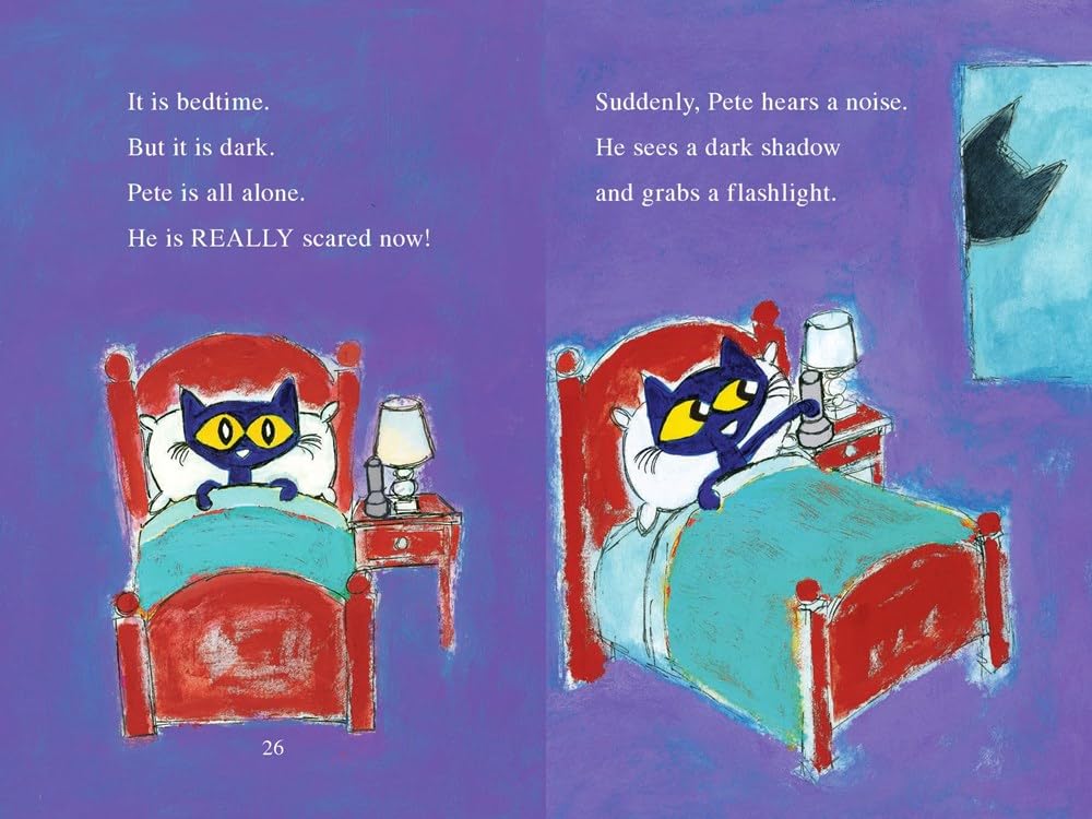 Pete the Cat: Scaredy Cat!: A Halloween Book for Kids