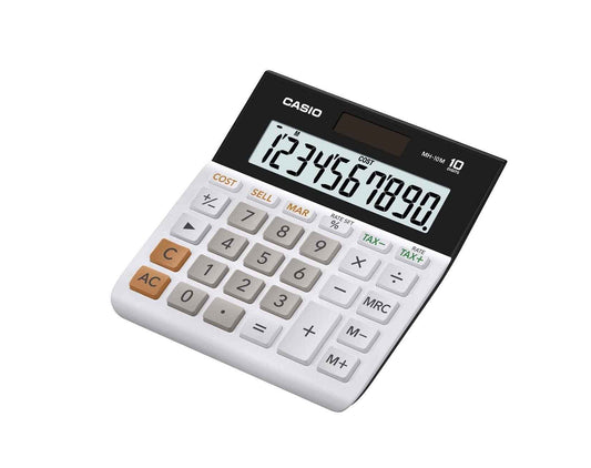 Casio MH-10M Business Calculator, Black/White 🍁 All In One Marketplace Canada