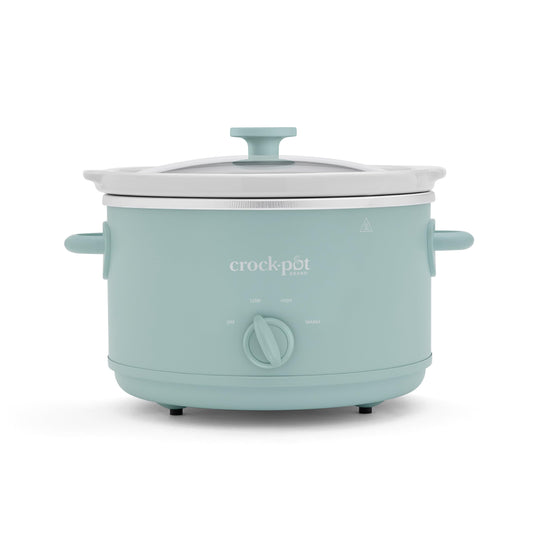 Crock-Pot Design Series 4.5-Quart Manual Slow Cooker, Ocean Fog Green 🍁 All In One Marketplace Canada