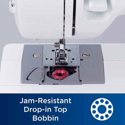 Brother XM2701 Lightweight, Full-Featured Sewing Machine with 27 Stitches, 1-Step Auto-Size Buttonholer, 6 Sewing Feet, and Instructional DVD 🍁 All In One Marketplace Canada