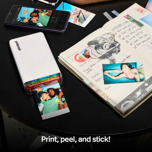 Polaroid Hi-Print - 2nd Generation Bluetooth Connected 2x3 Pocket Photo Dye-Sub Printer - White Printer Only (9128) 🍁 All In One Marketplace Canada