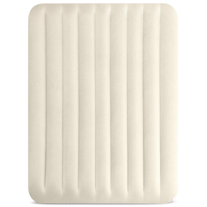 INTEX 64103E Dura-Beam Standard Single-High Air Mattress: Fiber-Tech – Queen Size – 10in Bed Height – 600lb Weight Capacity – Pump Sold Separately 🍁 All In One Marketplace Canada
