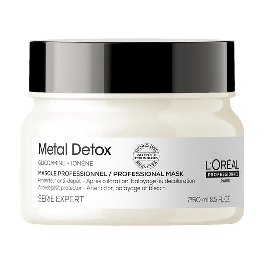 L'Oréal Professionnel Metal Detox Mask, Anti-Metal Hair Mask for Color Treated & Damaged Hair, Protects Color & Reduces Breakage, 250 ML 🍁 All In One Marketplace Canada
