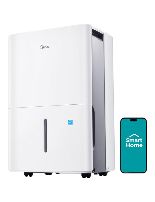 Midea 3,000 Sq. Ft. Energy Star Certified Dehumidifier for Basement With Reusable Air Filter WiFi Enabled 35 Pint 2025 DOE - Ideal For Basements, Large & Medium Sized Rooms, Bathrooms 🍁 All In One Marketplace Canada