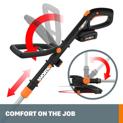 WORX WG170.2 20V Power Share GT Revolution 12" Cordless String Trimmer (Battery & Charger Included) 🍁 All In One Marketplace Canada