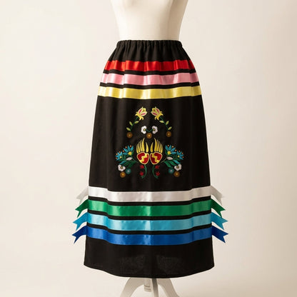 Paws & Petals Ribbon Skirt