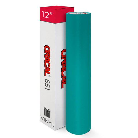Oracal 651 Glossy Turquoise #054 sheets and rolls
