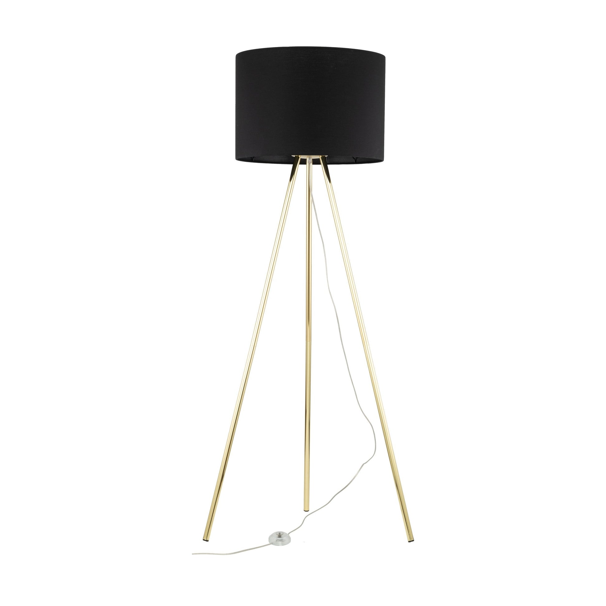 UMBERTO Black Modern  Floor Lamp  (Clearance) - AURABAGS SHOP