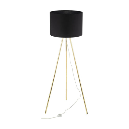 UMBERTO Black Modern  Floor Lamp  (Clearance) - AURABAGS SHOP