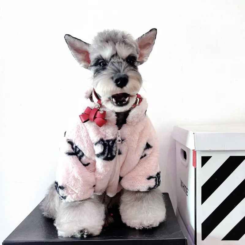 Celina Cozy Fleece Dog Sweater | Soft Winter Dog Clothing