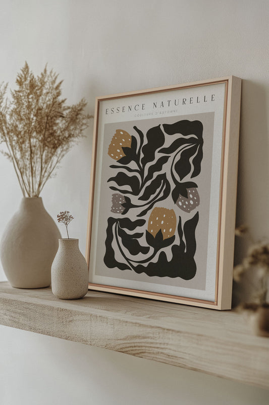 ESSENCE NATURELLE, toile imprimée