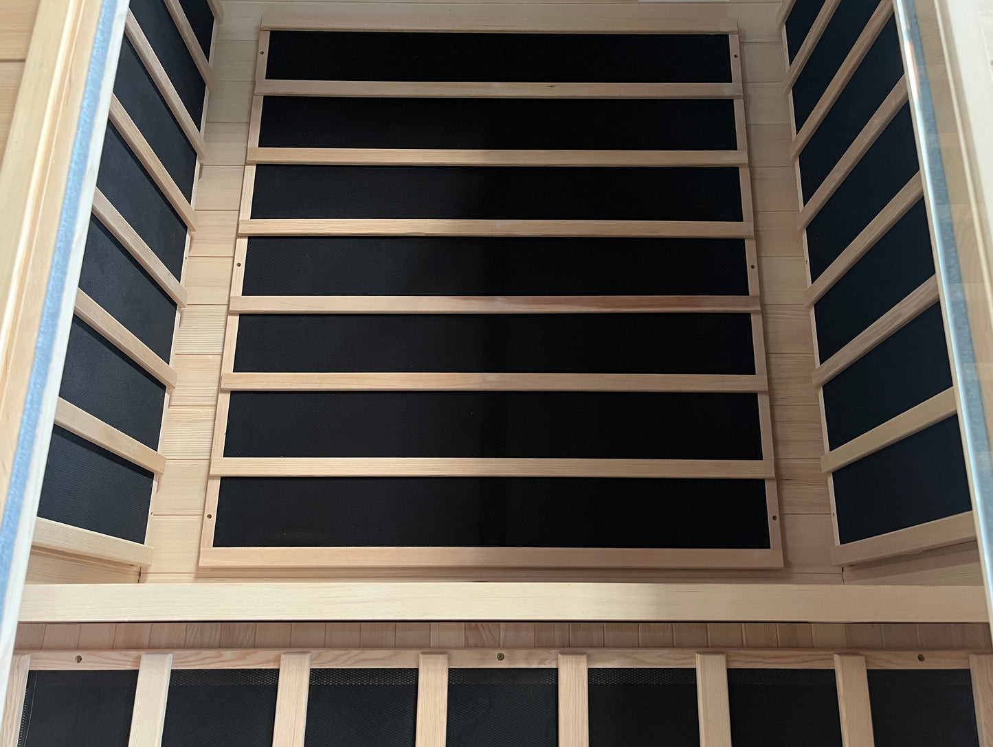 Blisspod | Vienna | Far Infrared Sauna Canadian Hemlock Very Low EMF Sauna, 4 Heaters – 2 Persons