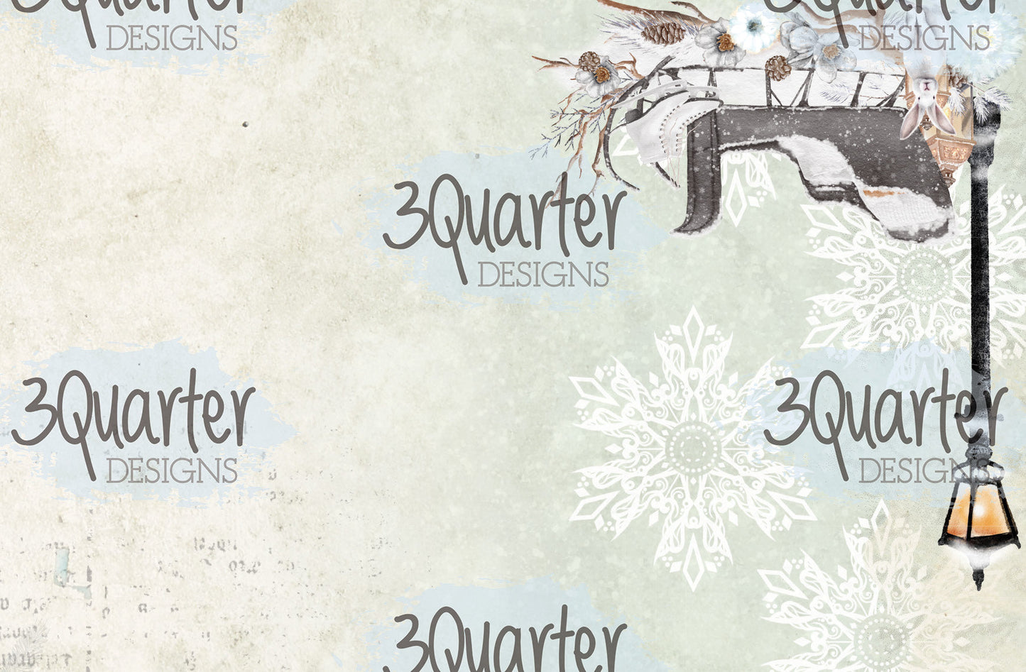 Fairytale Christmas 6x4 card pack