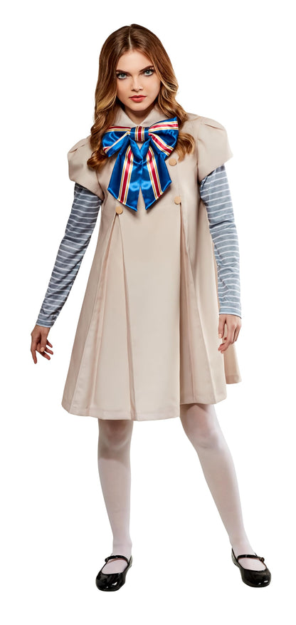 Rubies Women's M3gan Costume Dress, As Shown, Small for Themed Parties and Halloween