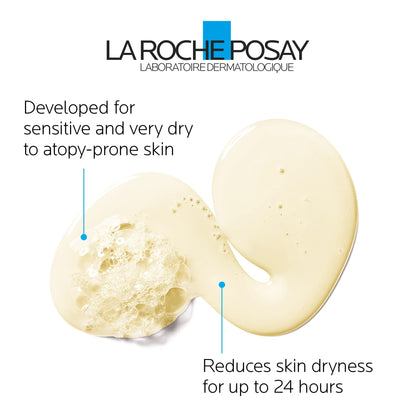 La Roche-Posay Cleansing Body Oil with Shea Butter, Lipikar AP+ Anti-Itch Fragrance-Free Shower Cleansing Oil for Very Dry, Sensitive & Eczema Prone Skin, Provides 24H Hydration, 400mL 🍁 All In One Marketplace Canada