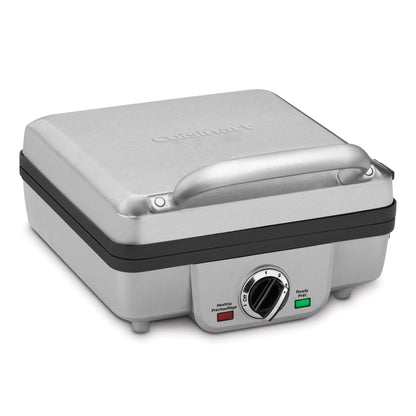 Cuisinart Belgian Waffle Maker with Pancake Plate, Non-Stick Removable Plates, Silver, WAF-350C 🍁 All In One Marketplace Canada