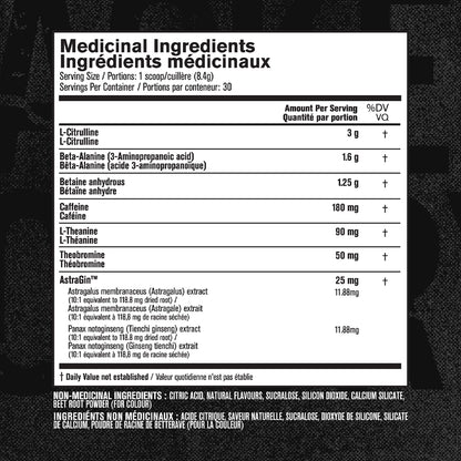 NITROSURGE Pre Workout Supplement - Endless Energy, Instant Strength Gains, Clear Focus, Intense Pumps - Nitric Oxide Booster & Preworkout Powder with Beta Alanine - 30 Servings, Cherry Limeade 🍁 All In One Marketplace Canada