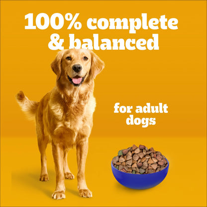 PEDIGREE Vitality+ Dry Food for Adult Dogs, Roasted Chicken & Vegetable Flavour, 100% Complete and Balanced Nutrition, 20kg Bag 🍁 All In One Marketplace Canada