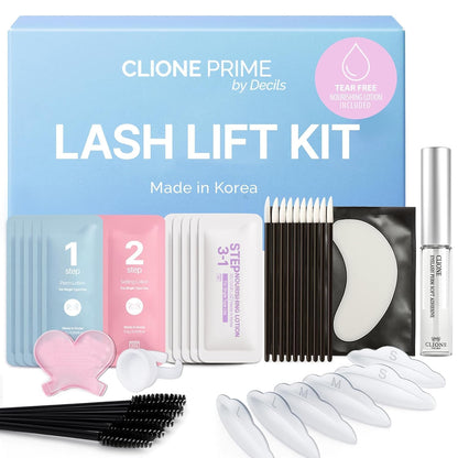 Korean Lash Lift Kit - 5 Sets At Home Eyelash Perm Kit with Upgraded Glue, Eyelash Lift, DIY Lash Perm Easy for Beginner & Professional, Semi Permanent Perming Wave Suitable For Salon & Home (Blue) 🍁 All In One Marketplace Canada