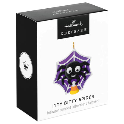 Hallmark Keepsake 1.25" Mini Halloween Ornament 2025, Itty Bitty Spider, Halloween Decorations