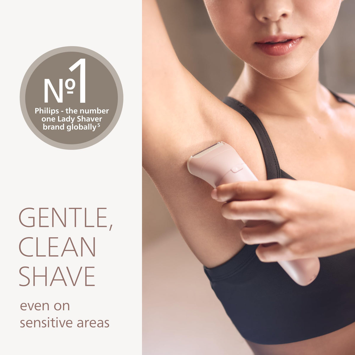 Philips Lady Shaver Series 6000, Cordless Electric Lady Shaver, Wet & Dry Electric Razor for Body Hair Removal, BRL137/00 🍁 All In One Marketplace Canada