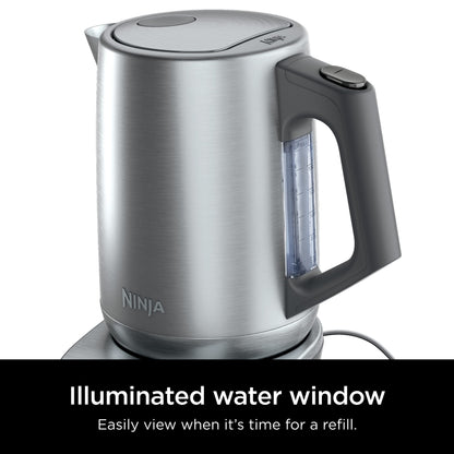 Ninja KT200C Precision Temperature Electric Kettle, 1500 watts, BPA Free, Stainless, 7-Cup Capacity, Hold Temp Setting 🍁 All In One Marketplace Canada