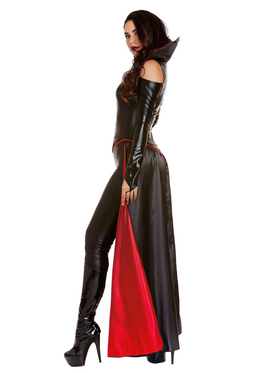 Dreamgirl Adult Vampire Costume for Women, Modern Gothic Female Vampire Halloween Costume