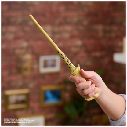 Wizarding World Harry Potter, 12-inch Magical Collector Voldemort Wand with Stand & Die-cast Icon, Magical Artifacts, Accessory for Halloween Costumes