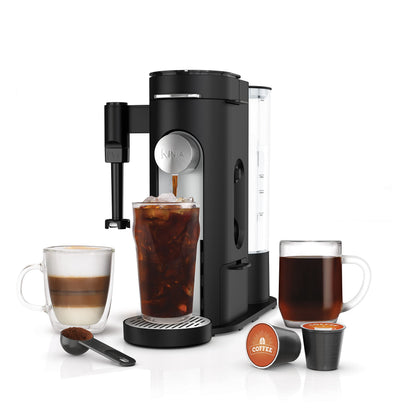 Ninja | Coffee Maker | Single Serve |Brew with Coffee Pods & Grounds| Compatible with K-Cup Coffee Pods | 4 Brew Styles, up to 24oz Cup Sizes & 56oz Removable Reservoir | Black | PB051C 🍁 All In One Marketplace Canada