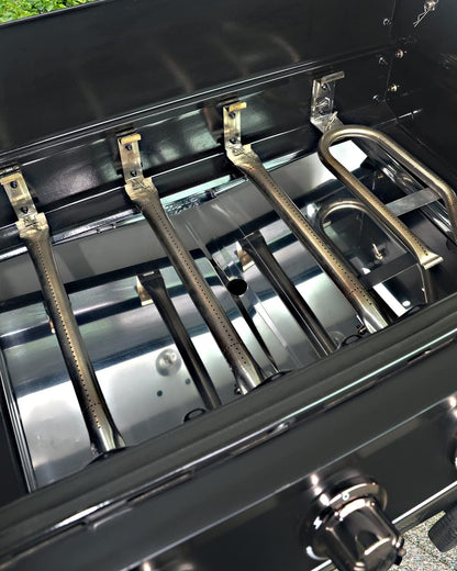 Grease Tray with Catch Pan - Adjustable Drip Pan for Gas Grill Models from Dyna Glo, Nexgrill, Expert Grill, Kenmore, BHG and More - Stainless Steel Grill Replacement Parts(Width 24"-30") 🍁 All In One Marketplace Canada