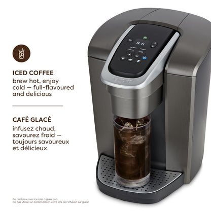 Keurig K-Elite Single Serve K-Cup Pod Coffee Maker, With Iced Brew Functionality And Quiet Brew Technology, Brushed Slate 🍁 All In One Marketplace Canada
