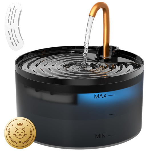 MISFANS Cat Water Fountain, 71oz/2.1L Cat Fountain, Automatic Pet Water Fountain with Ultra-Quiet Pump, Dog Drinking Fountains with 1 Filter & 1 Sponge,Water Dispenser Indoor-Suitable Multiple Pets 🍁 All In One Marketplace Canada