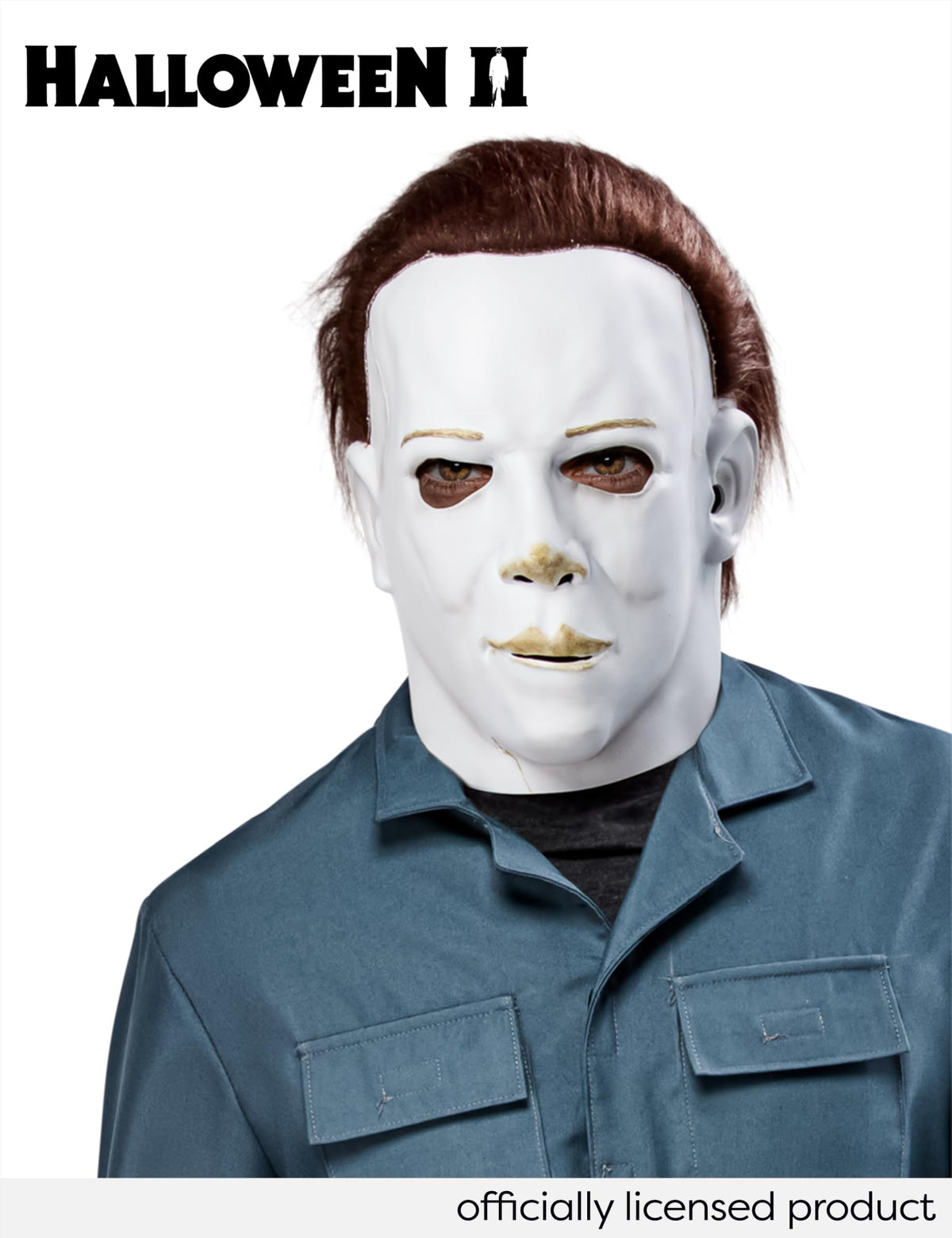 Rubie's Men's Halloween II Michael Myers Overhead Latex Mask, One Size
