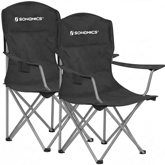 SONGMICS Set of 2 Folding Camping Chairs, Max. Load Capacity 330 lb 🍁 All In One Marketplace Canada