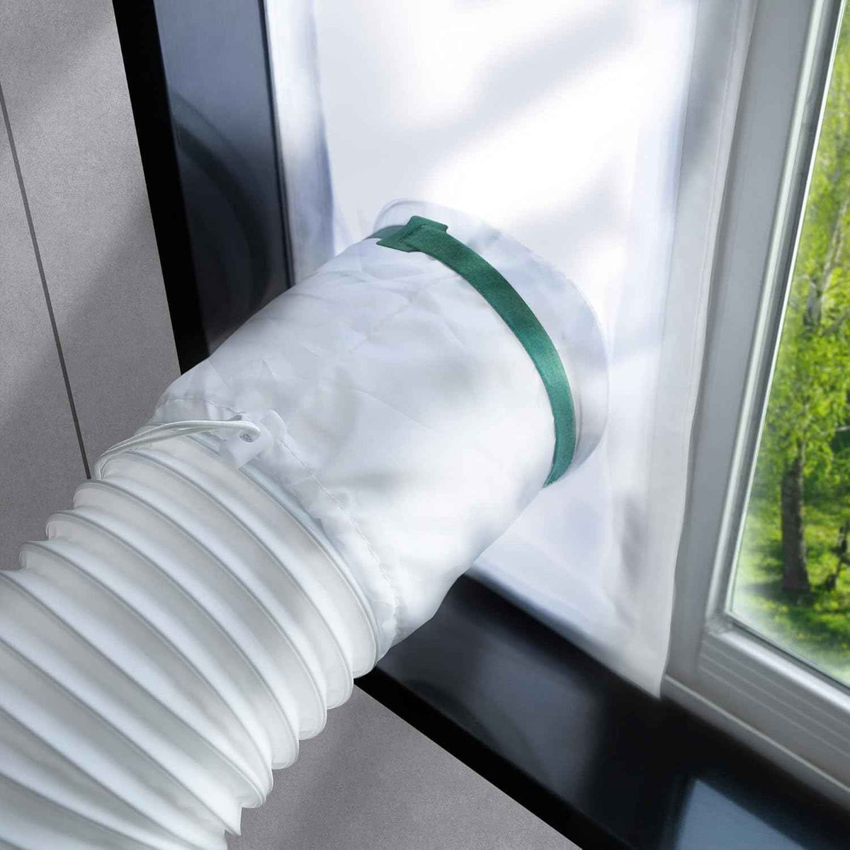 LOVIGA Portable Air Conditioner Window Kit, Window Vent Kit Seal Kit for Portable Air Conditioner Dryer, 25x102~162cm Length Adjustable 2022 Upgraded 100% Sealing Waterproof Easy to Install 🍁 All In One Marketplace Canada